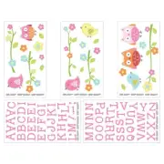 Love Birds Removable Wall Decals by NoJo