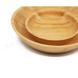 菊川本味 / 平底深圓竹盤 / 木盤 天然 居家 餐桌 露營 竹製 木圓盤 沙拉盤 點心盤【雅森】