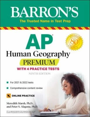 Barron's Test Prep Ser.: AP Human Geography Premium : With 4 Practice Tests...