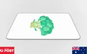 MOUSE PAD DESK MAT ANTI-SLIP|WATERCOLOR BROCCOLI VEGETABLE