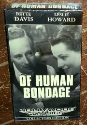 Of Human Bondage (VHS/EP, 1999, Madacy) Bette Davis/Leslie Howard!