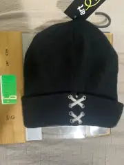osfm black kids beanie art class