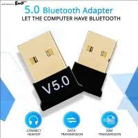 在飛比找蝦皮購物優惠-Bluetooth 5.0 Receiver USB Ada
