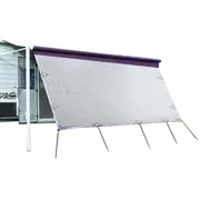 4.6m Caravan Privacy Screen Side Sunscreen Sun Shade for 16' Roll Out Awning
