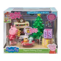 在飛比找蝦皮購物優惠-歐美正版 佩佩豬 聖誕節 場景 玩偶 公仔 玩具 房子 家具