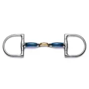 Cavalon Hunter D-Ring Lozenge Sweet Iron Snaffle Bit