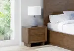 SORVINO 2 Drawer Bedside