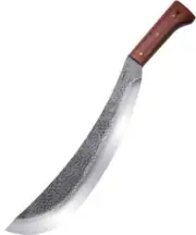Condor Engineer Bolo Tactical Machete Camp Walnut Handle High Carbon Steel Blade