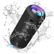 Portable Bluetooth Speaker: IPX7 Waterproof, 24W Loud Sound, Deep Bass,