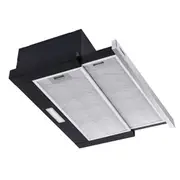 Devanti 600mm Range Hood 60cm Slide out Rangehood