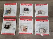 Lot 0f 6 Kodak Olympic Pins 1972-1992 Sealed Spitz, Comanche, Coe, Retton