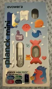 NEW Planck Mini Smart Toothbrush by Evowera Ages 3-5 Old White FC03