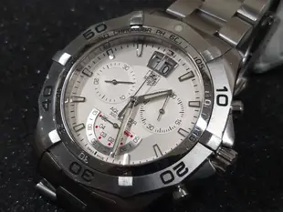 ☆ 豪雅 TAG HEUER  Aquaracer  CAF101B  三眼計時碼錶 ☆ (保證真品)