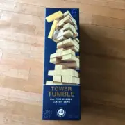 Tower Tumble All Time Wooden Classic Game 48 Blocks