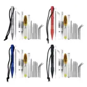 14pcs Alloy Tent Pegs and Paracord Needle for Secure Outdoor Canopy Installation
