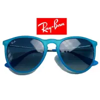 在飛比找蝦皮購物優惠-RAY BAN 太陽眼鏡 雷朋 4171 ERIKA 透明藍