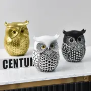 1 PCS Owl Animal Resin Craft Ornament Home Decor Model