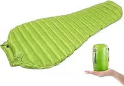 Mummy Sleeping Bag, Winter Ultralight Down Sleeping Bag, Camping Hiking Duck Down Sleeping Bag Tourism Adult Outdoor Camp Equipment