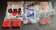Vintage Lot of 11 Howard Leight Industries Ear Plugs Several Varieites NIB