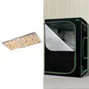 Hydroponics Grow Tent Kit 2200W LED Light Indoor Plant Flower Growing System