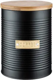 Coffee Storage Canister, Otto Black