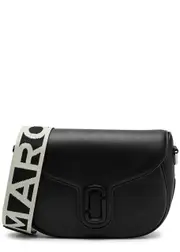 Marc Jacobs The J Marc Saddle Large Leather Cross-body bag - Black ONE SIZE