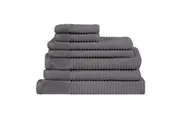 Jenny Mclean Royal Excellency 7 Piece Charcoal Towel Pack