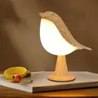 LED Desk Lamp USB Rechargeable Touch Sensor Table Bedside Reading Light Dimmable