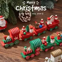 在飛比找蝦皮商城精選優惠-♠﹍() 小火車圣誕節裝飾品 擺件 玩具兒童小禮品 老人禮品