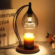 Candle Warmer Lamp With Timer Dimmer - Electric Light Wax Warmer for Jar Cand...