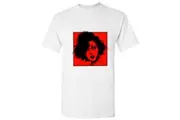Red Dull Girl Fashion Abstract Art White Men T Shirt Tee Top
