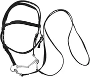 Parliky Horse Tack Western Bitless Bridle Neck Stretcher for Horses Training Rope Included