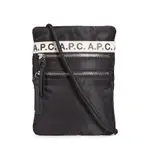 全新 現貨 A.P.C. REPEAT LOGO NECK POUCH隨身肩背小包