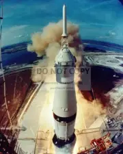 LIFT-OFF OF APOLLO 11 ARMSTRONG COLLINS ALDRIN - 8X10 NASA PHOTO (BB-002)