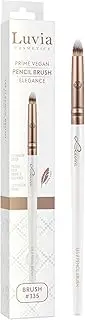 Luvia Professional Makeup Brush, Eyeshadow Make-Up Brush, Eye Shadow Brush, Cut Crease, Eye Brush, Vegan Cosmetic Brush, 335 // Pencil Brush - Elegance