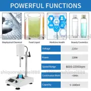 22000rpm High Speed Homogenizer Lab Homogenizer Emulsifier Disperser 5~1000ml