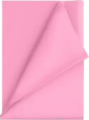 ONLYQIQIU 20 Sheets Pink Tissue Paper for Wrapping Gifts, 50X75CM Gift Packaging/Kids DIY Arts & Crafts, Christmas Baby Shower Wedding Birthday Party Decorations