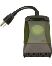 Coleman Cable 50011 24-Hour Outdoor Mechanical Timer