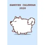 SAMOYED CALENDAR 2020: CALENDARS GIFT 110 PAGES 6X9 SOFT COVER MATTE FINISH