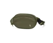 Tomtoc Nylon Fabric Sling/Crossbody Bean Belt Bag Adjustable Strap 1.5L Green