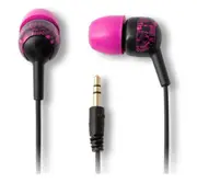 iFrogz EarPollution Crew Graffiti Earbuds for iPod,iPhone,iPad & Android-Pink