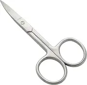 ComDent Cuticle Nail Scissors for Manicure Pedicure for Personal and Professonal Grooming (Curved)