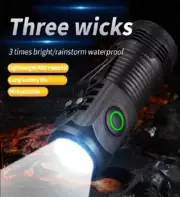 LED Rechargeable Portable Mini Led Flashlight Usb charge Waterproof Camping
