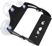 Led Light Bar Bracket Mounting - Windshield Warning Light Support Bracket, Bumper Mount Light Bracket, Suction Cup Warning Light Support Frame, Strip Light Mounting Shelf for Warning Lights