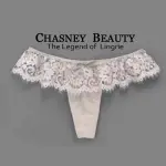 CHASNEY BEAUTY-FLOWER蕾絲丁褲S-M(芋膚)