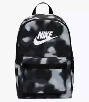 Nike Black & Gray Camo Backpack School Bag Mens Women Kids Boys Girls NWT