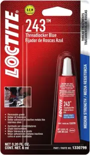 LOCTITE Medium Strength Threadlocker Automotive Oil Tolerant High Temp Anaerobic