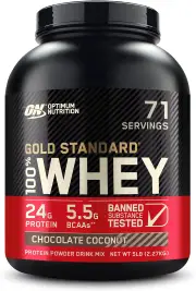 Optimum Nutrition Gold Standard 100% Whey Chocolate Coconut 2.27kg | 2.27kg / Chocolate Coconut