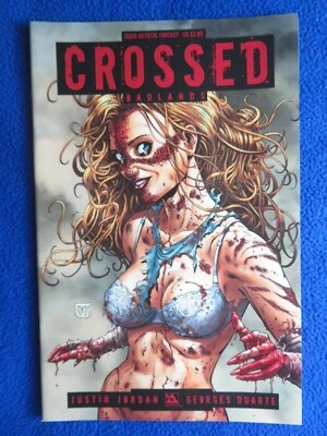 CROSSED BADLANDS #60 FATAL FANTASY VARIANT 2016 AVATAR PRESS