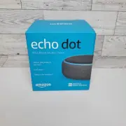 Amazon Echo Dot 3rd Generation Smart Assistant Black Speaker with Alexa - NEW